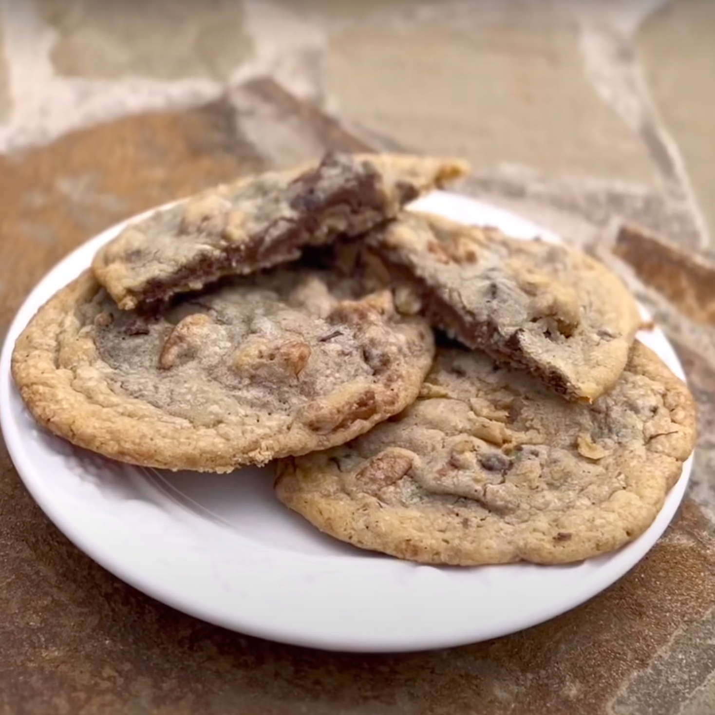 Georgia Pecan & Nutella Chocolate Chip Cookies