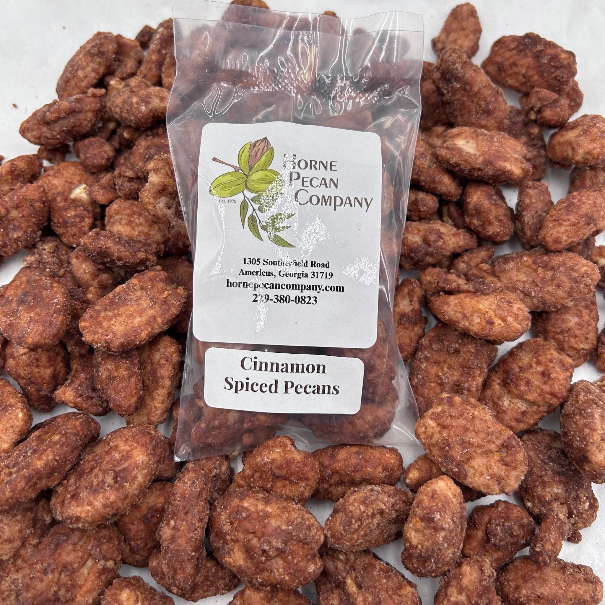 Cinnamon Spiced Pecans