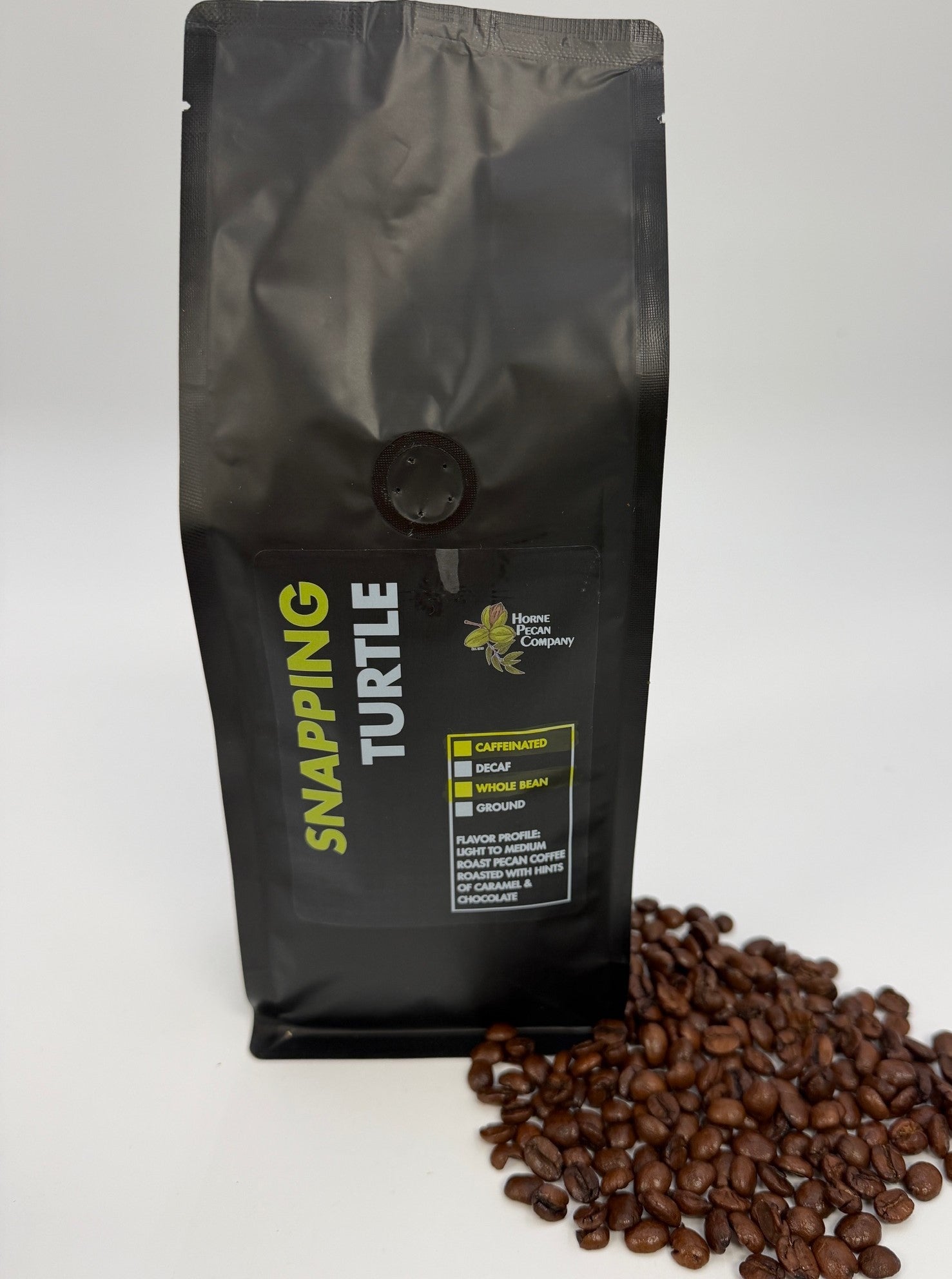 Gourmet Pecan Flavored Coffee WHOLE BEAN