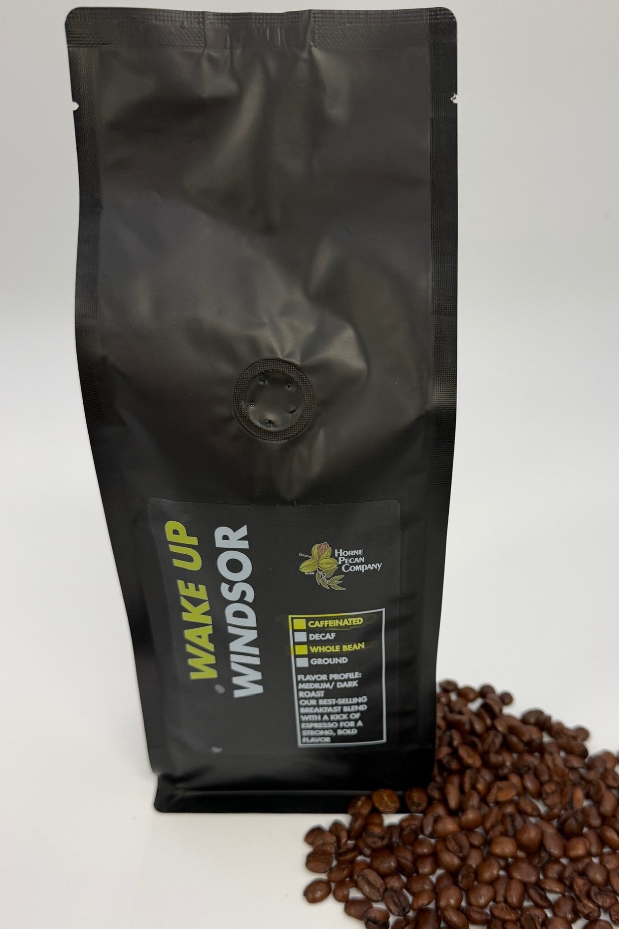 Gourmet Pecan Flavored Coffee WHOLE BEAN