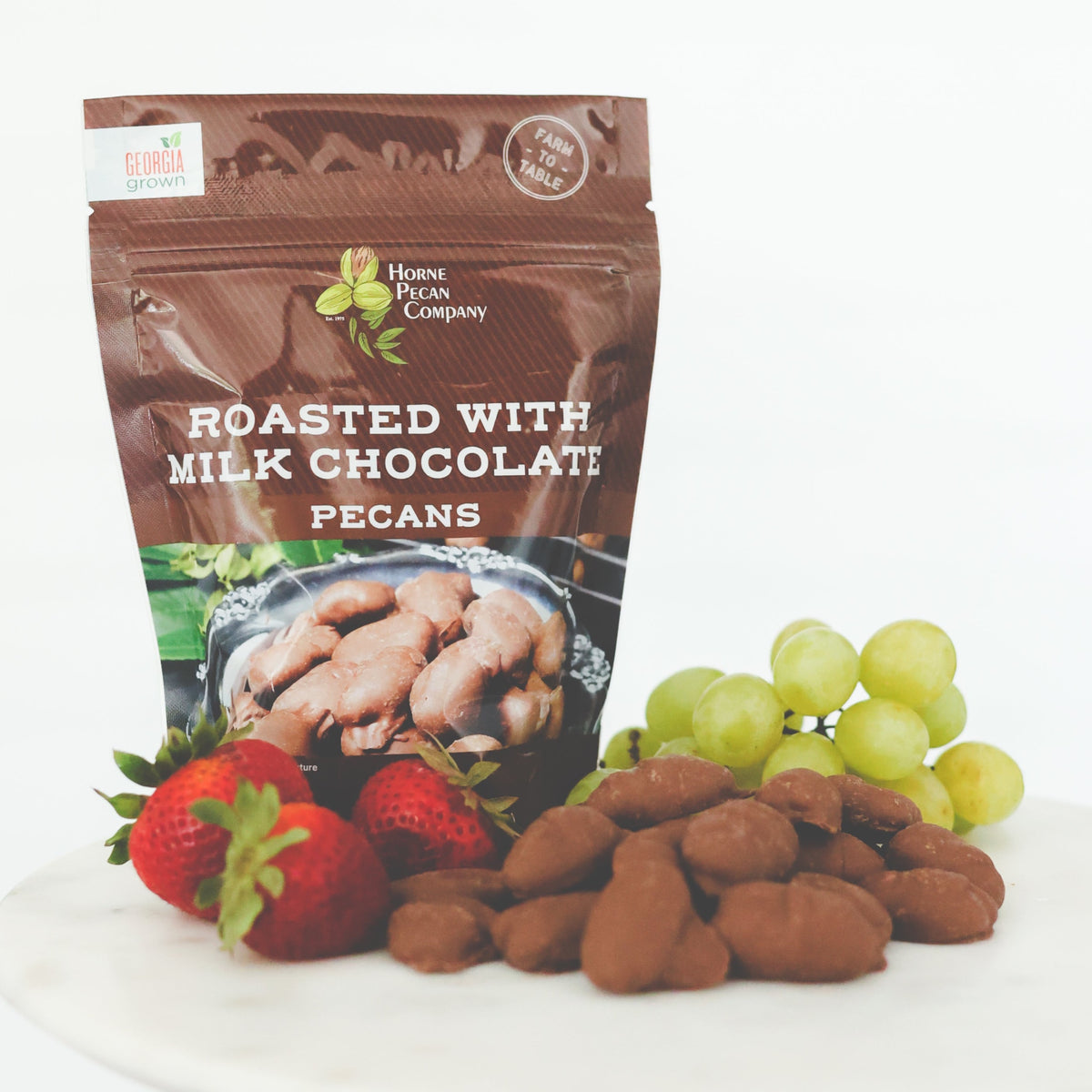 Roasted Milk Chocolate Pecans Horne Pecan Company Horne Pecan Company