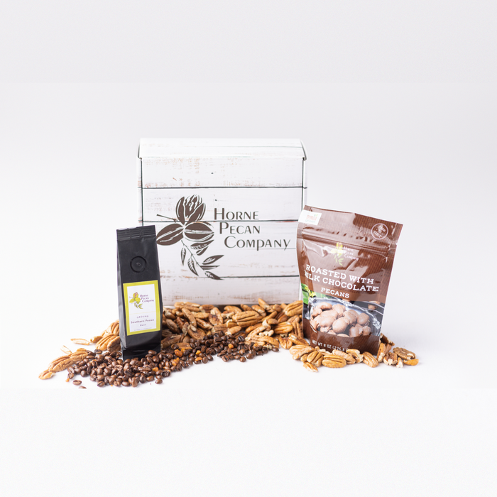 Coffee & Candy Gift Box Horne Pecan Company